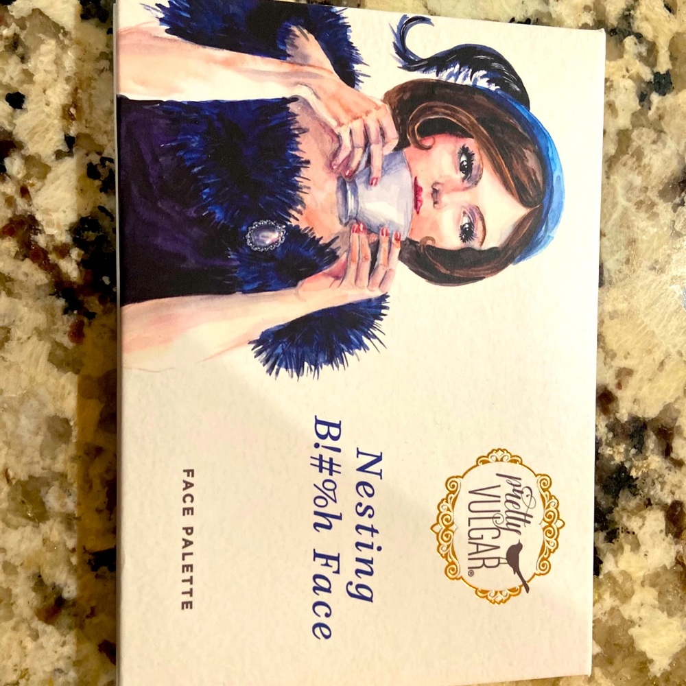 A face palette, pretty Vulgar, Nesting B!#%h face,